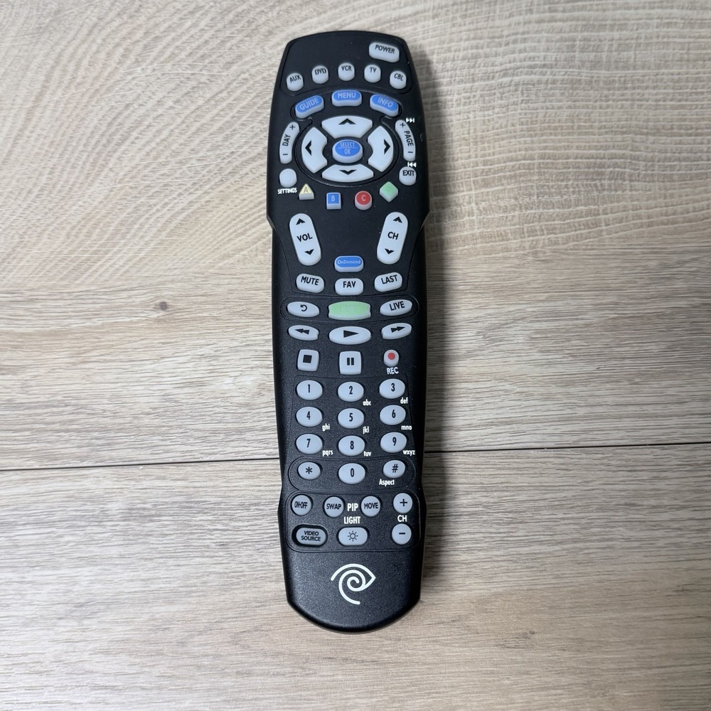 Time Warner Cable Remote Control DVR TV Guide Digital Cable‎ Home Media RC122